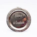 Handcrafted Silver Decorative Plate – A Timeless Souvenir and Gift