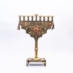 Legacy of Lights: Authentic Moroccan Hanukkah Menorah