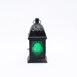 Whispers of Marrakech: Authentic Moroccan Metal & Glass Lantern
