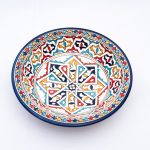 Timeless Traditions: Handcrafted Moroccan Ceramic Plate