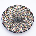 Mosaic of Memories: Handcrafted Almaz Moroccan Ceramic Plate