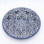 Mosaic of Memories: Handcrafted Moroccan Ceramic Plate Celebrating Cultural Heritage