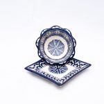 Moroccan Artistry in Every Bite: Hand-Painted Ceramic Bowl & Plate