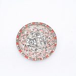 Moroccan Mosaic: Handcrafted Ceramic Plate from Safi & Salé