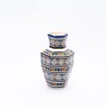 Casablanca Essence: Handcrafted Moroccan Ceramic Vase of Timeless Beauty