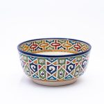 Enchanted Elegance: Handcrafted Moroccan Ceramic Bowl