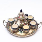 Moroccan Elixir: Bazzar Moroccan's Ceramic Ode to Tea Traditions