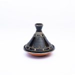 Moroccan Essence: Bazzar Moroccan's Hand-Painted Ceramic Mini Tajine