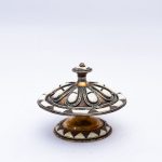 Metallic Marvel: Bazzar Moroccan's Engraved Mini Tajine
