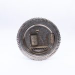 Heritage Tapestry: Bazzar Moroccan's Judeo-Inspired Embossed Metal Plate