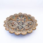 Heritage Harmony: Safi & Salé-Inspired Moroccan Mosaic Ceramic Plate