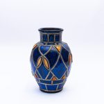 Ceramic Echoes: Berber-Inspired Hand-Decorated Moroccan Vase
