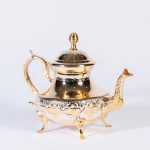 Golden Moroccan Teapot: Where Tradition Meets Elegance