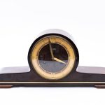 Traditional Moroccan Handcrafted Wooden Clock