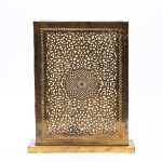 Moroccan Artisanal Brass Relic - A Masterpiece of Metalwork