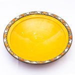 Amazigh Artistry: Handcrafted Moroccan Ceramic Plate