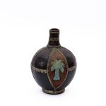 Cultural Artistry: Handcrafted Moroccan Ceramic Jar for Home and Office Decor