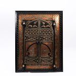 Moroccan Traditional Door-Inspired Wooden Decorative Frame