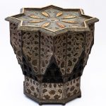 Moroccan Artistry: Handcrafted Wooden Side Table