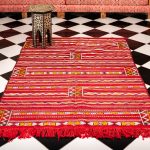 Heritage Harmony: Moroccan Atlas Wool Rug – A Tapestry of Art, Culture, and Home