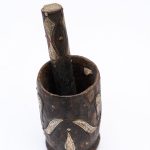 Moroccan-African Fusion Wooden Mehraz