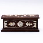 Moroccan Engraved Wooden Keepsake Box